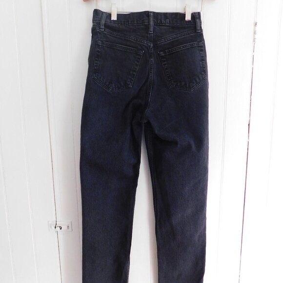 🦌 Abercrombie & Fitch The Ankle Straight Ultra High Rise size 27 - Picture 3 of 14